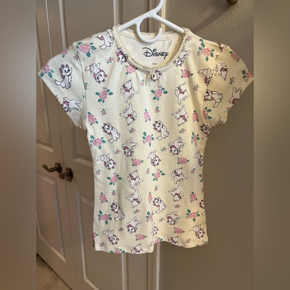 MARIE TEE THE ARISTOCATS DISNEY SIZE XS NWT COTTON - Picture 8 of 9